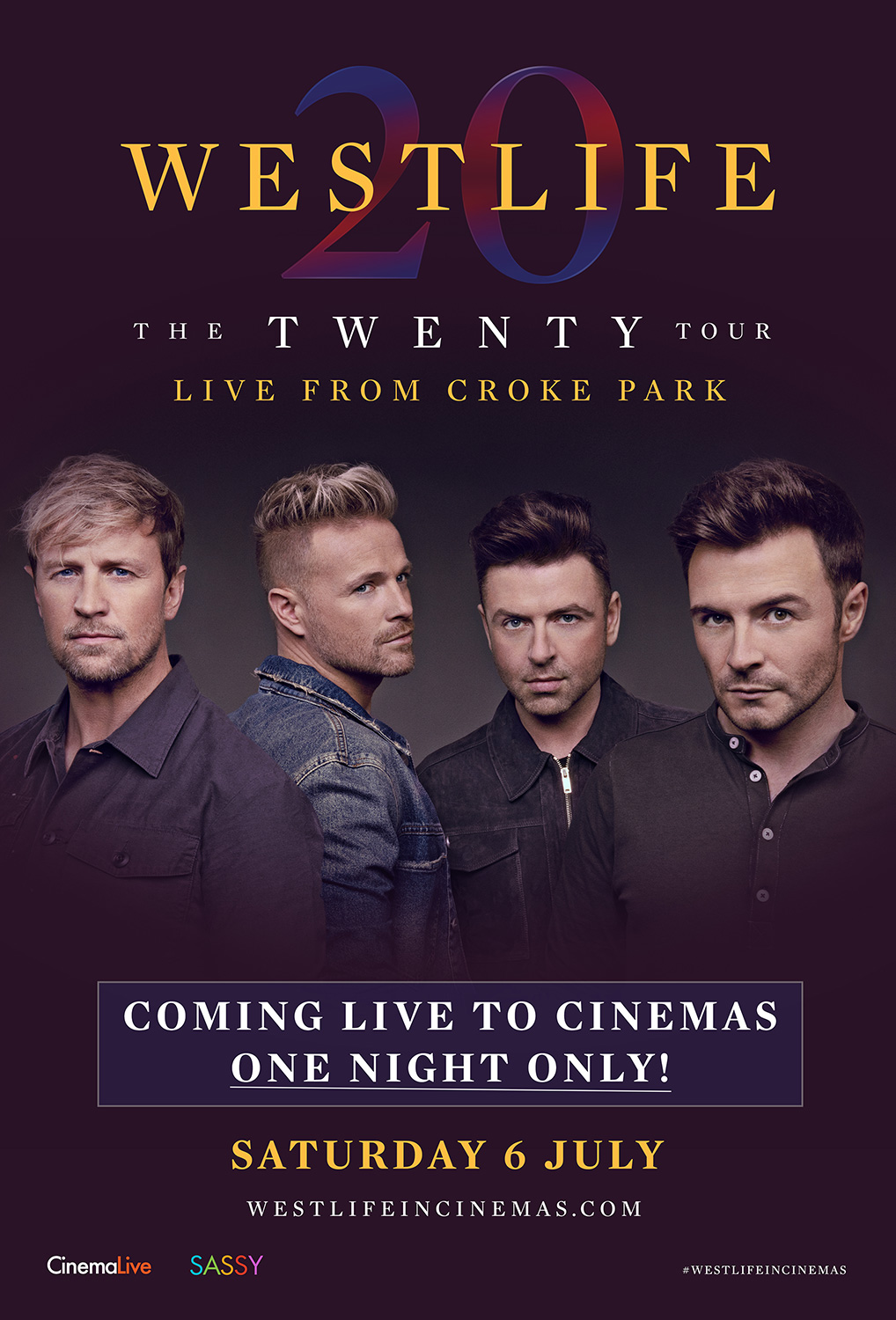 Westlife: The Twenty Tour Live From Croke Park cover